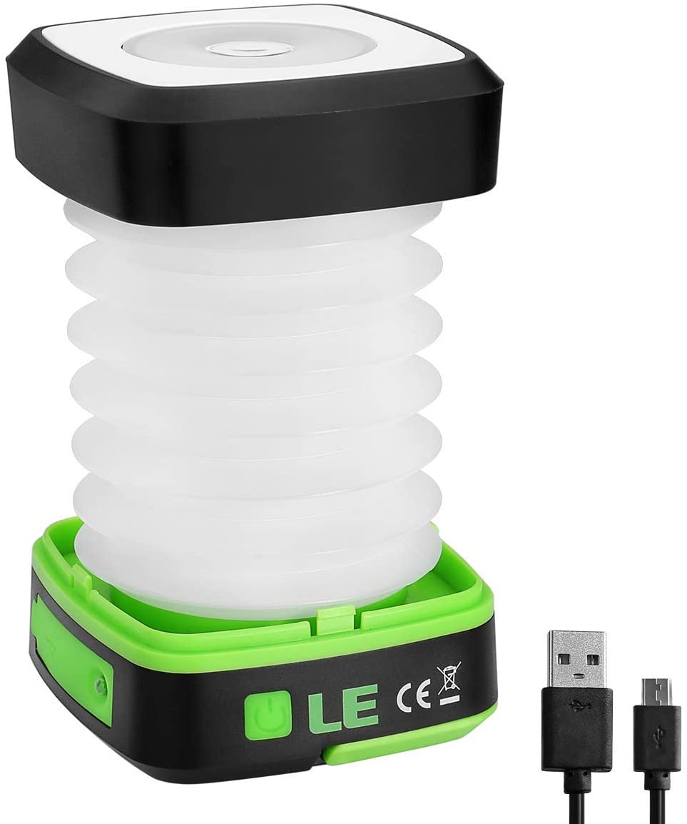Für dunkle Zeiten Camping Lampe ohne Strom CraftBush